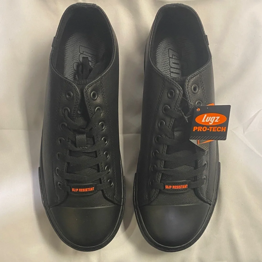 Lugz Pro-Tach Stagger Lo Slip Resistant Mens Round‎ Closed Toe Work Shoes